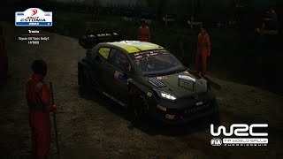 EA WRC tramo en Estonia  Yaris GR [upl. by Ennadroj]