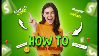 How To Create Gift Cards [upl. by Anirat880]