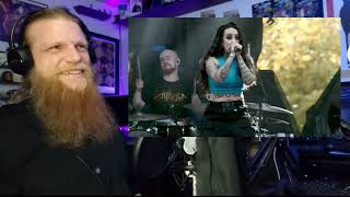 JINJER  Perennial Live at Resurrection Fest REACTION  Metal Head DJ Reacts [upl. by Eidnar]