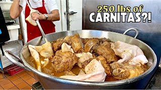 AUTHENTIC CARNITAS  JUICY Pork Tacos  Mexican Food in Los Angeles  SMORGASBURG LA [upl. by Satsok]