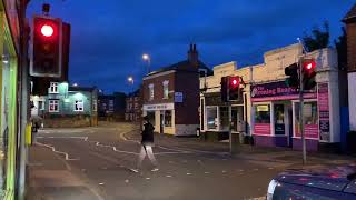 Pelican crossing on Sitwell Street Spondon Derby 22102022 [upl. by Irene]