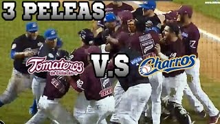 LAS 3 PELEAS DE quotRICO NOELquot Tomateros VS Charros [upl. by Rehpotsirhcnhoj]