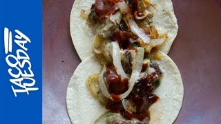 Rick Bayless Taco Tuesday Bistec Encebollado [upl. by Notsirhc]