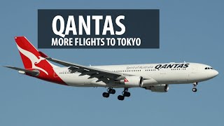 Qantas Boosts Flights to Tokyo [upl. by Odraleba]