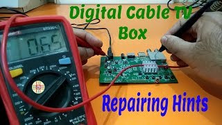 Digital Cable TV Box Repairing Hints in UrduHindi [upl. by Odey]