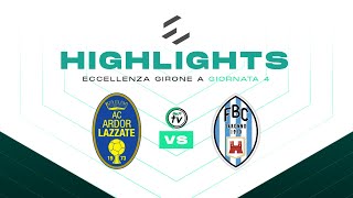 HIGHLIGHTS  LAZZATE 52 FBC SARONNO [upl. by Levesque]