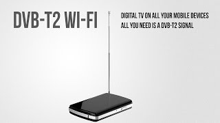 Wireless Mobile DVBT2 Receiver  Digital TV in your pocket [upl. by Orban]