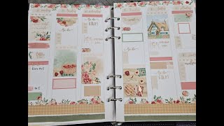 A5 PrePlan with me ft Sadies Stickers [upl. by Jane]