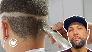 Super Chill High Fade Relaxing  Beardbrand Barbershop Austin TX [upl. by Macfadyn]