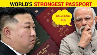 Worlds Strongest Passport😯 Indias Worst😕 [upl. by Annoyi]