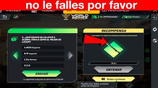 5 Que equipo se califico a global finals como el mejor de latam respuesta cuestionario FFWS emote [upl. by Noami]