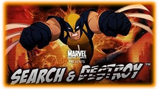 Wolverine And The XMen  Search amp Destroy  Wolverine Games [upl. by Drawdesemaj337]