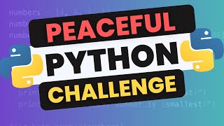 Python Challenge Peaceful Mode No Enemies [upl. by Hemetaf]