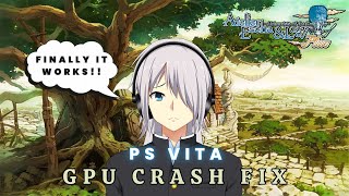 How To Fix PS Vita Phat  GPU Crash  Method 2  Vita Shell 2024 [upl. by Rehpotsirh444]