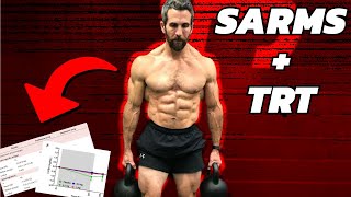 SARMs and TRT  Should SARMs be used with Testosterone Replacement Therapy  Muscle Side Effects [upl. by Bellis]