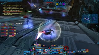 SWTOR Hypergate 010924 Juggernaut heroically soloing the entire enemy team at their pylon [upl. by Rehpotsirc254]