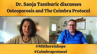 Dr Sanja Tamburic discusses Osteoporosis and the Coimbra Protocol msthereishope Coimbraprotocol [upl. by Pretrice]