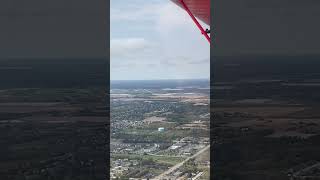 Denney Kitfox S7 flight N188LR flying by Kenosha Airport Wisconsin [upl. by Stander662]