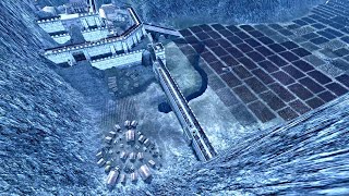 Battle of Helms Deep Cinematic  36000 Troops  Lord of the Rings Dawnless Days Mod [upl. by Retsel]