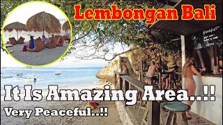 Big Change But Very Peaceful Area lembongan Walking Tour [upl. by Arnaud]