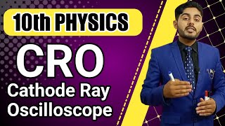 cathod ray oscilloscope class 10  10th class physics chapter 16  CRO class 10 in urdu or hindi [upl. by Lomax]