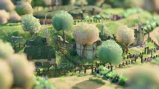 Making Hobbiton from The Lord of the Rings in Tiny Glade [upl. by Danuloff]