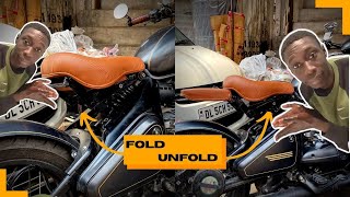 JAWA Perak 2021  Dual Seat Folding Seat😍  A classic bobber look  First in India  Dont miss 👌 [upl. by Lenad]