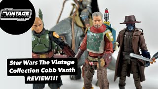 Star Wars The Vintage Collection Cobb Vanth REVIEW [upl. by Sudaorb90]