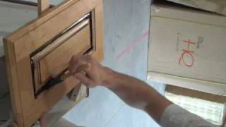 How to Glaze Kitchen Cabinets [upl. by Bunce778]