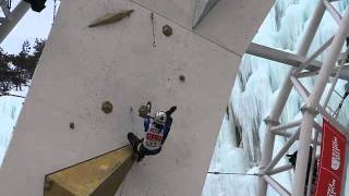 2012 UIAA ICE CLIMBING WORLD CUP신윤선 finals [upl. by Hgielra]