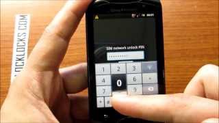 How To Unlock Sony Ericsson Live With Walkman WT19i By Unlock Code From UnlockLocksCOM [upl. by Zillah]