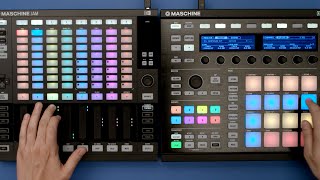 MASCHINE JAM workflow Combining MASCHINE hardware  Native Instruments [upl. by Rachel]