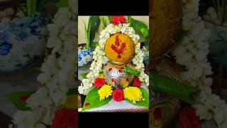 Kalasam Decoration ✨Varlakshmi Pooja Kalasam Decoration👌varalakshmipooja kalasamdecoration shorts [upl. by Toni597]