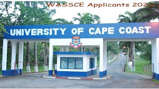 Admission Tips UCC  WASSCE 2020 Applicants [upl. by Efinnej]