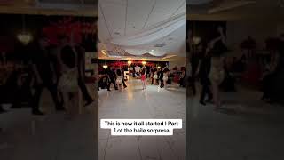 Part 1 of how the quinceanera surprise dance started [upl. by Sarid909]