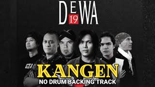 Dewa 19  Kangen No Drum Backing Track [upl. by Geddes]