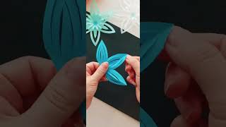 Three knives cut out beautiful threedimensional snowflakes simple and beautiful handmade DIY [upl. by Lavicrep]