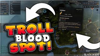 Black Desert Online  Best Troll Blood Gathering Location [upl. by Stambaugh56]