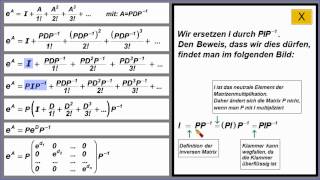 Matrixexponential durch Diagonalisierung berechnen  Teil 2  Herleitung der Lösungsformel [upl. by Jedd]