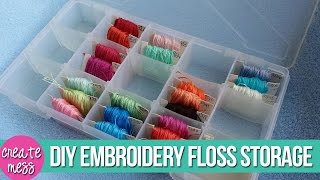 DIY Embroidery Floss Storage [upl. by Peri]