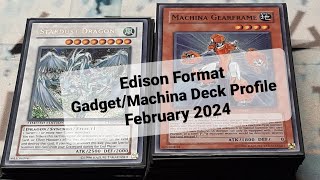 Edison Format GadgetMachina Deck Profile February 2024 [upl. by Nwahsel508]