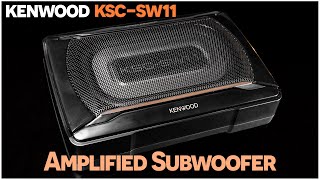 Kenwood KSCSW11 Powered Subwoofer  Audio Sample Test [upl. by Hildagarde925]