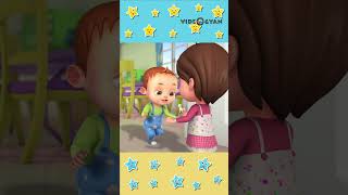 Peek A Boo Farm Animal Song  Baby Ronnie Nursery Rhymes shorts childrensongs [upl. by Yeslah]