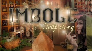 Live Imbolc crafting with Alwyn Oak [upl. by Jacquelin]