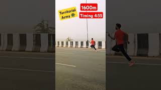 Territorial Army 🪖 Running army armylover running motivation fauji indianarmy [upl. by Vaclav]