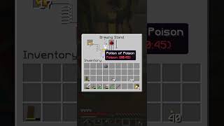 Use Poison Potions to Take Down Enemies and Survive in Minecraft  Crafting and Usage Guide [upl. by Adnaugal]