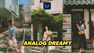 FREE 50 PRESET LIGHTROOM  ANALOG DREAMY  LIGHTROOM TUTORIAL [upl. by Amyas352]