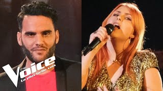 Sting et Cheb Mami – Desert Rose  Sarah Schwab VS Fayz  The Voice France 2020  Battles [upl. by Nohsal240]