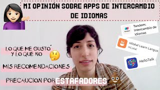 Apps de Intercambio de Idiomas  HelloTalk HilokalTandem Mi opinión y recomendaciones 🇻🇪🇰🇷🇺🇸🇮🇹 [upl. by Alemak]