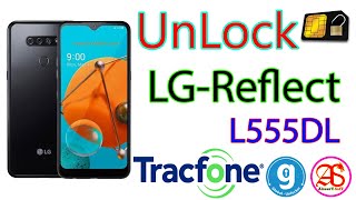 UnLock SIM Card  LG Reflect  L555DL  TracFone  Global Unlocker Tool [upl. by Lyall]